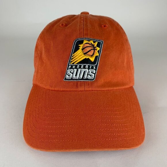 Phoenix Suns NBA Orange 47 Brand Clean Up Relaxed Fit Adjustable Hat - Picture 2 of 5